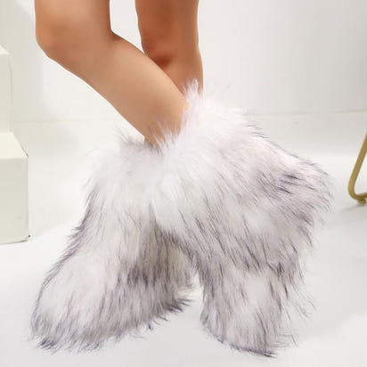 Furry Winter Boots