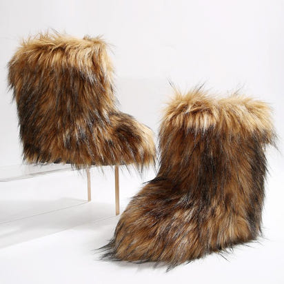 Furry Winter Boots