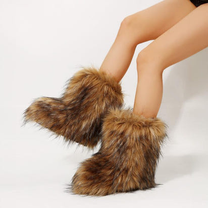 Furry Winter Boots
