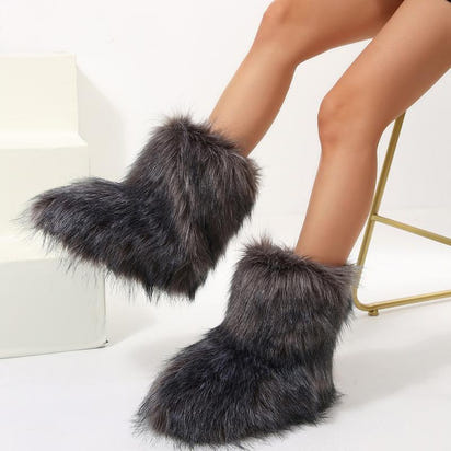 Furry Winter Boots